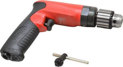 Sioux Tools - 3/8" Keyed Chuck - Pistol Grip Handle, 2,600 RPM, 14.16 LPS, 30 CFM, 1 hp - Apex Tool & Supply