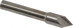 Interstate - 5/16" Head Diam, 1/4" Shank Diam, 1 Flute 60° High Speed Steel Countersink - Apex Tool & Supply
