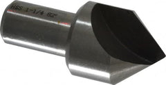 Interstate - 1-1/4" Head Diam, 3/4" Shank Diam, 1 Flute 82° High Speed Steel Countersink - Apex Tool & Supply