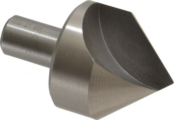 Interstate - 2" Head Diam, 3/4" Shank Diam, 1 Flute 82° High Speed Steel Countersink - Apex Tool & Supply