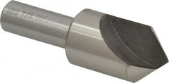Interstate - 7/8" Head Diam, 1/2" Shank Diam, 1 Flute 90° High Speed Steel Countersink - Apex Tool & Supply