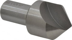 Interstate - 1-1/4" Head Diam, 3/4" Shank Diam, 1 Flute 90° High Speed Steel Countersink - Apex Tool & Supply