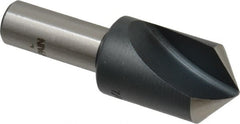 Interstate - 7/8" Head Diam, 1/2" Shank Diam, 1 Flute 100° High Speed Steel Countersink - Apex Tool & Supply