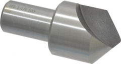 Interstate - 1-1/4" Head Diam, 3/4" Shank Diam, 1 Flute 100° High Speed Steel Countersink - Apex Tool & Supply