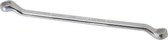 Proto - 8mm x 9mm 12 Point Offset Box Wrench - Double End, 6-3/4" OAL, Steel, Polished Finish, 7.5° Offset - Apex Tool & Supply