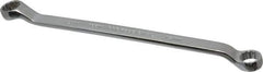 Proto - 14mm x 15mm 12 Point Offset Box Wrench - Double End, 9-11/16" OAL, Steel, Polished Finish, 7.5° Offset - Apex Tool & Supply