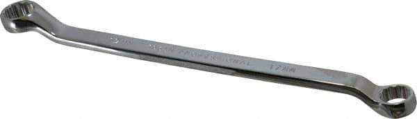 Proto - 17mm x 19mm 12 Point Offset Box Wrench - Double End, 11-5/16" OAL, Steel, Polished Finish, 7.5° Offset - Apex Tool & Supply