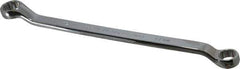 Proto - 17mm x 19mm 12 Point Offset Box Wrench - Double End, 11-5/16" OAL, Steel, Polished Finish, 7.5° Offset - Apex Tool & Supply