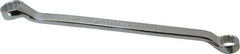 Proto - 19mm x 22mm 12 Point Offset Box Wrench - Double End, 12-7/16" OAL, Steel, Polished Finish, 7.5° Offset - Apex Tool & Supply