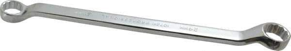 Proto - 21mm x 24mm 12 Point Offset Box Wrench - Double End, 13-13/32" OAL, Steel, Polished Finish, 7.5° Offset - Apex Tool & Supply