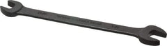 Proto - 5/16" x 3/8" Standard Open End Wrench - 5-1/4" OAL, Double End, Black Finish, 15° Head Angle - Apex Tool & Supply