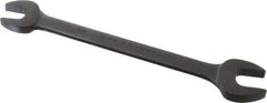 Proto - 5/8" x 3/4" Standard Open End Wrench - 8-43/64" OAL, Double End, Black Finish, 15° Head Angle - Apex Tool & Supply