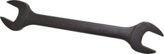 Proto - 1-1/2" x 1-5/8" Standard Open End Wrench - 17-1/16" OAL, Double End, Black Finish, 15° Head Angle - Apex Tool & Supply