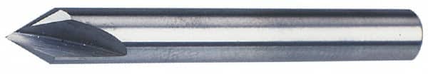 M.A. Ford - 1" Head Diam, 1/2" Shank Diam, 1 Flute 100° Solid Carbide Countersink - Apex Tool & Supply