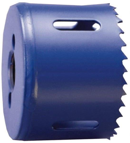 Disston - 2-1/2" Diam, 1-7/8" Cutting Depth, Hole Saw - Bi-Metal Saw, Toothed Edge - Apex Tool & Supply