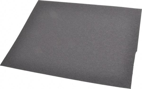 3M - 80 Grit, Aluminum Oxide Sanding Sheet - 11" Long x 9" Wide, Medium Grade, J Weighted Cloth Backing - Apex Tool & Supply