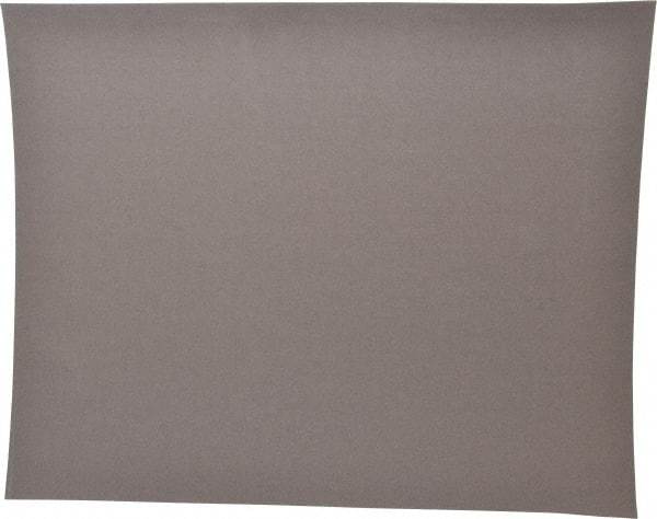 3M - 500 Grit, Aluminum Oxide Sanding Sheet - 11" Long x 9" Wide, Super Fine Grade, J Weighted Cloth Backing - Apex Tool & Supply
