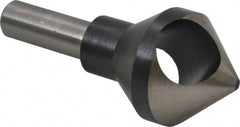 Interstate - 5/8" Shank Diam, 0 Flute 82° High Speed Steel Countersink - Apex Tool & Supply