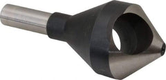 Interstate - 5/8" Shank Diam, 0 Flute 82° High Speed Steel Countersink - Bright Finish, Single End, Straight Shank, Right Hand Cut - Apex Tool & Supply