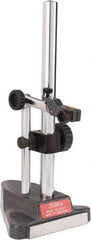 SPI - Granite, Triangular Base, Indicator Transfer Stand - 12" High, 5" Base Length x 5" Base Width, Includes Holder - Apex Tool & Supply