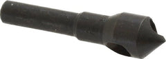 Interstate - 1/4" Shank Diam, 0 Flute 90° High Speed Steel Countersink - Apex Tool & Supply