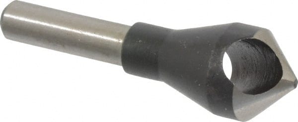 Interstate - 1/4" Shank Diam, 0 Flute 90° High Speed Steel Countersink - Apex Tool & Supply