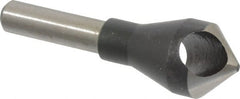 Interstate - 1/4" Shank Diam, 0 Flute 90° High Speed Steel Countersink - Apex Tool & Supply