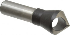 Interstate - 1/2" Shank Diam, 0 Flute 90° High Speed Steel Countersink - Apex Tool & Supply