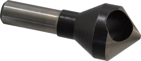 Interstate - 1/2" Shank Diam, 0 Flute 90° High Speed Steel Countersink - Apex Tool & Supply