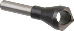 Interstate - 1/4" Shank Diam, 0 Flute 100° High Speed Steel Countersink - Apex Tool & Supply