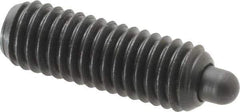 Gibraltar - 3/8-16, 1-1/8" Thread Length, 3/16" Plunger Projection, Steel Threaded Spring Plunger - 0.186" Max Plunger Diam, 1-1/8" Plunger Length, 5.5 Lb Init End Force, 14.5 Lb Final End Force, 3/16" Hex - Apex Tool & Supply