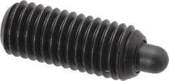Gibraltar - 1/2-13, 1-1/4" Thread Length, 1/4" Plunger Projection, Steel Threaded Spring Plunger - 1/4" Max Plunger Diam, 1-1/4" Plunger Length, 6.6 Lb Init End Force, 17.4 Lb Final End Force, 1/4" Hex - Apex Tool & Supply