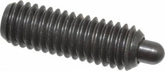 Gibraltar - 3/8-16, 1-1/8" Thread Length, 3/16" Plunger Projection, Steel Threaded Spring Plunger - 0.186" Max Plunger Diam, 1-1/8" Plunger Length, 5.5 Lb Init End Force, 14.5 Lb Final End Force, 3/16" Hex - Apex Tool & Supply