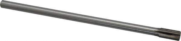 Interstate - 3/8" Diam, 0.3408 to 0.3125" Max Diam Straight Shank, 3/4" Flute Length, Machine Expansion Reamer - Straight Flute, 7" OAL, Right Hand Cut, 6 Flutes, High Speed Steel, Bright Finish - Apex Tool & Supply