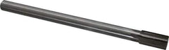 Interstate - 3/4" Diam, 0.623 to 0.625" Max Diam Straight Shank, 1-3/8" Flute Length, Machine Expansion Reamer - Straight Flute, 9-1/2" OAL, Right Hand Cut, 6 Flutes, High Speed Steel, Bright Finish - Apex Tool & Supply
