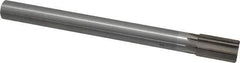 Interstate - 1" Diam, 0.873 to 0.875" Max Diam Straight Shank, 1-5/8" Flute Length, Machine Expansion Reamer - Straight Flute, 10-1/2" OAL, Right Hand Cut, 8 Flutes, High Speed Steel, Bright Finish - Apex Tool & Supply