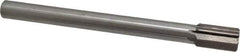 Interstate - 1-1/8" Diam, 0.873 to 0.875" Max Diam Straight Shank, 1-3/4" Flute Length, Machine Expansion Reamer - Straight Flute, 11" OAL, Right Hand Cut, 8 Flutes, High Speed Steel, Bright Finish - Apex Tool & Supply