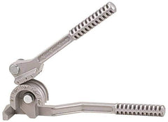 General - 3/16 to 3/8" Capacity, Compound Tube Bender - Works on Copper, Brass, Thin Wall Tubing, Steel, Aluminum, Softwire & Rod - Apex Tool & Supply