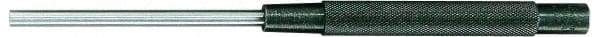 General - 3/16" Pin Punch - 8" OAL, Hardened Steel - Apex Tool & Supply