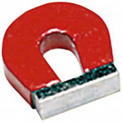 General - 1 Hole, 1-1/8" Overall Width, 5/16" Deep, 1" High, 8 Lb Average Pull Force, Alnico Power Magnets - Apex Tool & Supply