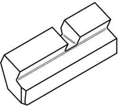 Kennametal - BDHX0802 Grade KD1415 PCD Milling Insert - Uncoated, 0.0906" Thick - Apex Tool & Supply