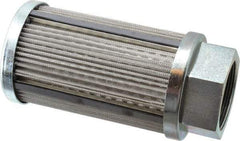 Parker - 30 Mesh, 190 LPM, 50 GPM, 3.53" Diam, Male/Female Magnetic Suction Strainer - 2 Port NPT, 7.39" Long - Apex Tool & Supply