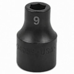 SK - Impact Socket - 1/2"DR 9MM IMPACT SOCKET - Apex Tool & Supply