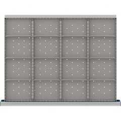 LISTA - 16-Compartment Drawer Divider Layout for 3.15" High Drawers - Apex Tool & Supply