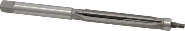 Interstate - 3/8" Reamer Diam, 3/8 Max Expansion, Straight Shank, 2" Flute Length, Hand Expansion Reamer - Straight Flute, 5" OAL, Right Hand Cut, 6 Flutes, High Speed Steel - Apex Tool & Supply