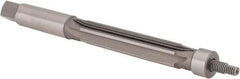 Value Collection - 9/16" Reamer Diam, 0.006 Max Expansion, Straight Shank, 2-1/2" Flute Length, Hand Expansion Reamer - Straight Flute, 6" OAL, Right Hand Cut, 6 Flutes, High Speed Steel - Apex Tool & Supply