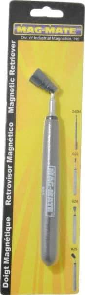 Mag-Mate - 32" Long Magnetic Retrieving Tool - 14 Lb Max Pull, 6-1/2" Collapsed Length, 5/8" Head Diam - Apex Tool & Supply