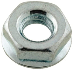Value Collection - #6-32, Zinc Plated, Steel Hex Nut with Conical Washer - 5/16" Washer Diam, 5/16" Width Across Flats - Apex Tool & Supply