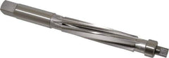 Value Collection - 1" Reamer Diam, 0.012 Max Expansion, Straight Shank, 4-1/2" Flute Length, Hand Expansion Reamer - Spiral Flute, 8" OAL, Left Hand Spiral, Right Hand Cut, 8 Flutes, High Speed Steel - Apex Tool & Supply
