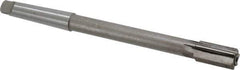 Interstate - 3/4" Diam, 0.623 to 0.625" Max Diam 2MT Morse Taper Shank, 1-3/8" Flute Length, Machine Expansion Reamer - Straight Flute, 9-1/2" OAL, Right Hand Cut, 6 Flutes, High Speed Steel, Bright Finish - Apex Tool & Supply